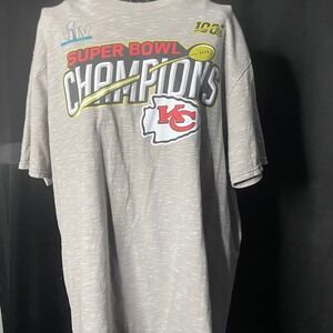 Kansas City Chiefs Super‎ Bowl LIV Champions Fanatics T Shirt Large